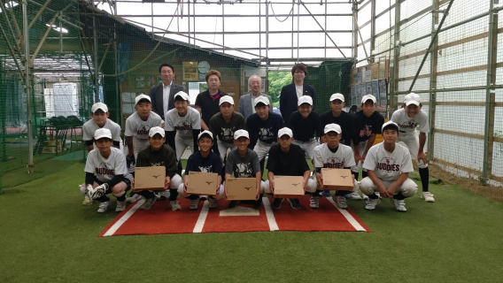 北九州第一ライオンズクラブ様　ボール贈呈式